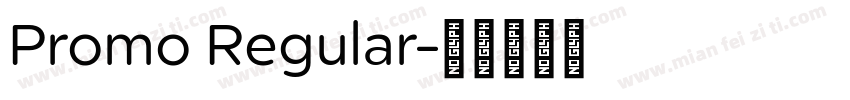 Promo Regular字体转换